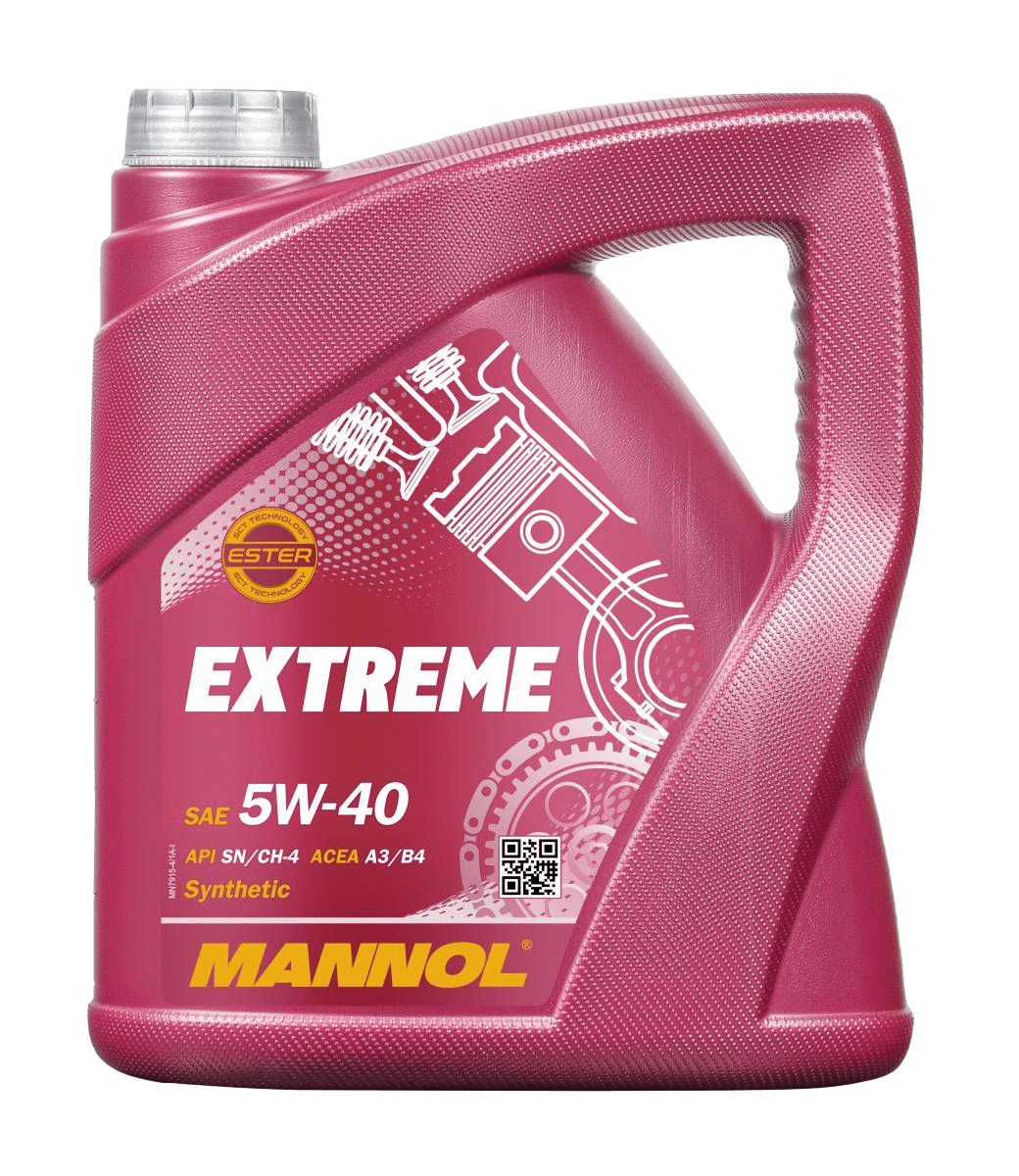 Моторное масло Mannol EXTREME 5W-40, 4л (Mannol: MN7915-4)